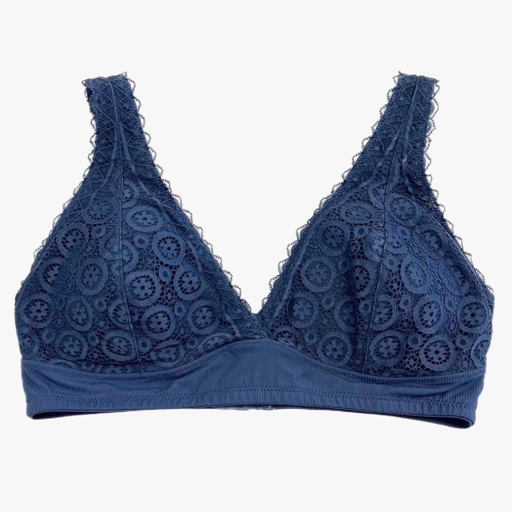 Juniors SO Convertible Lace Bralette Raven Gray Size XXL